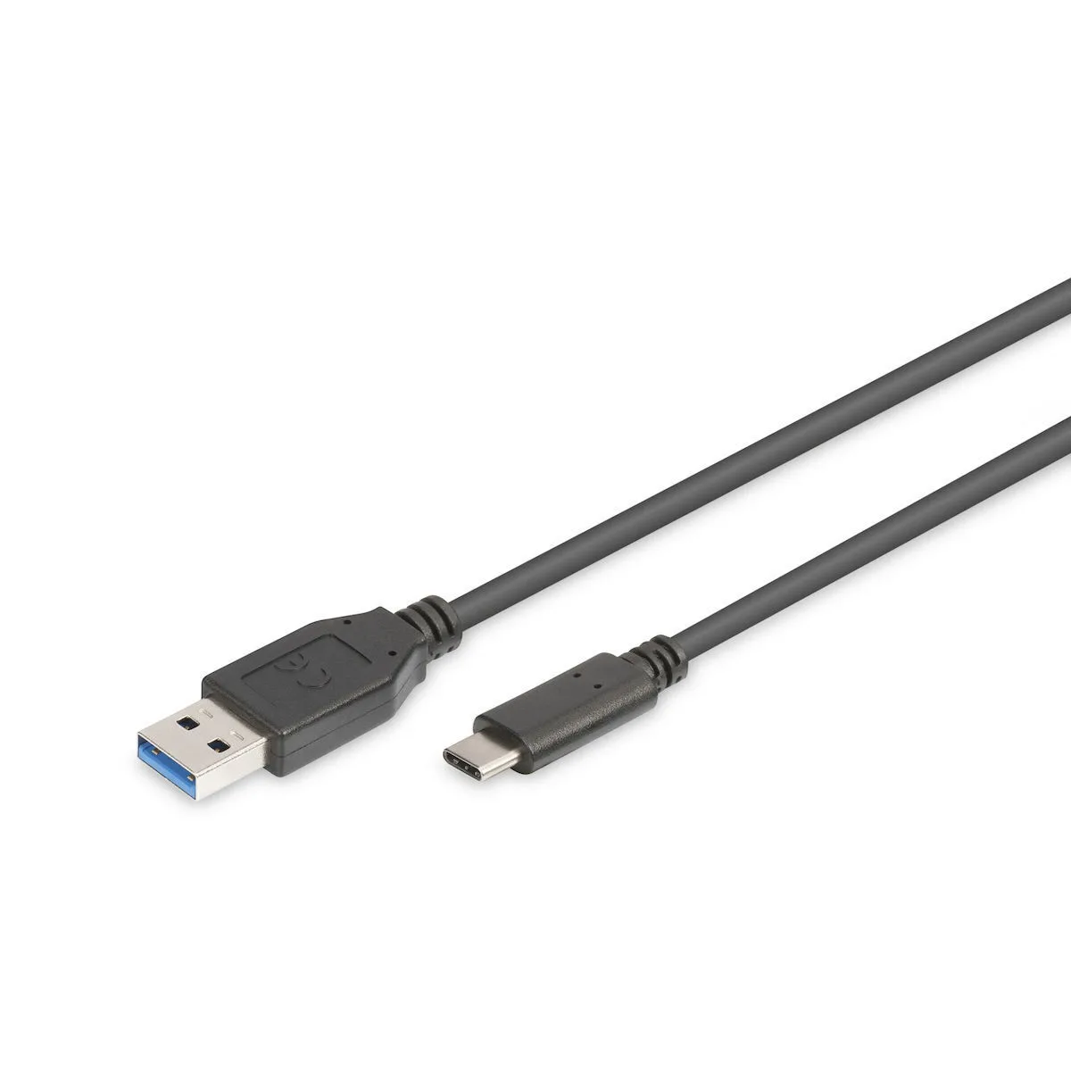 20230411144444_digitus_usb_2_0_cable_usb_c_male_usb_a_male_mayro_1m_ak_300136_010_s Digitus USB 2.0 Cable USB-C male - USB-A Μαύρο 1m AK-300136-010-S Bulk - Image 1