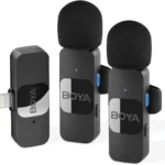 Boya BY-V2 Lightning Σετ Ασύρματο Μικρόφωνο Πέτου, Clip On για Κινητό