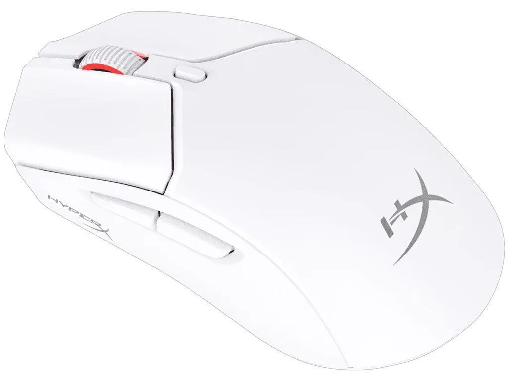 HyperX Pulsefire Haste 2 Ασύρματο RGB Gaming Ποντίκι 26000 DPI Λευκό - Image 1