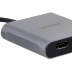 Unitek Μετατροπέας USB-C male σε HDMI 2x female Γκρι 1τμχ V1404B
