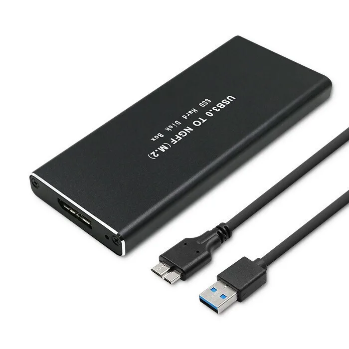 20230517102324_qoltec_thiki_gia_skliro_disko_m_2_sata_iii_me_syndesi_sata_usb_3_0_usb_3_1_51854 Qoltec Θήκη για Σκληρό Δίσκο M.2 SATA III με σύνδεση USB 3.0 / USB 3.1 51854 - Image 1