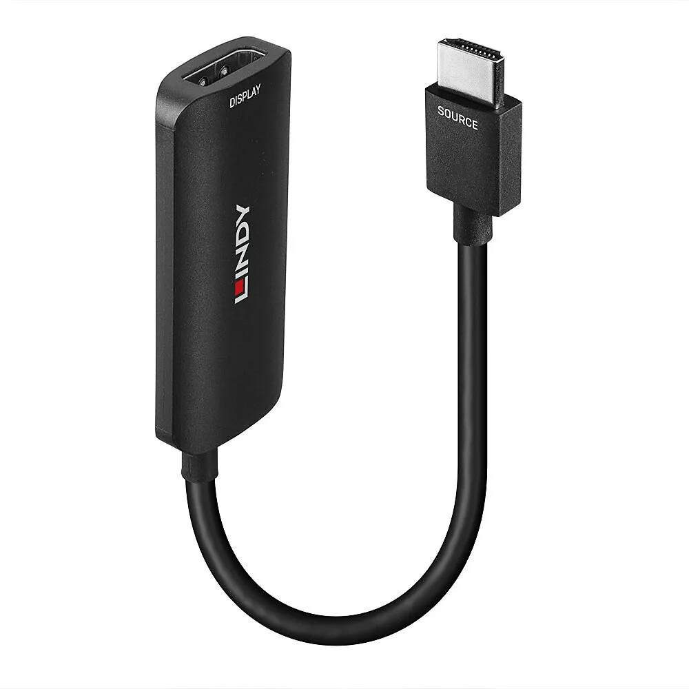 20230523122411_lindy_metatropeas_hdmi_male_se_displayport_female_38327 Lindy Μετατροπέας HDMI male σε DisplayPort female 1τμχ 38327 - Image 1