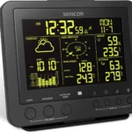 Sencor SWS 9700 Ασύρματος Μετεωρολογικός Σταθμός Ψηφιακός Επίτοιχος / Επιτραπέζιος Μαύρος