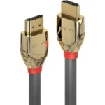 Lindy Gold Line HDMI 2.1 Cable HDMI male - HDMI male 3m Μαύρο 37603