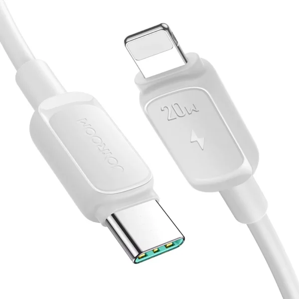 Joyroom S-CL020A14 USB-C to Lightning Cable Λευκό 1.2m