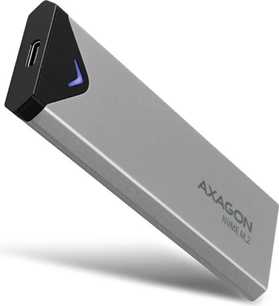 20230726142933_axagon_thiki_gia_skliro_disko_m_2_pci_express_nvme_me_syndesi_type_c_se_asimi_chroma_eem2_ug2 Axagon Θήκη για Σκληρό Δίσκο M.2 PCI Express NVME με σύνδεση Type-C σε Ασημί χρώμα EEM2-UG2 - Image 1