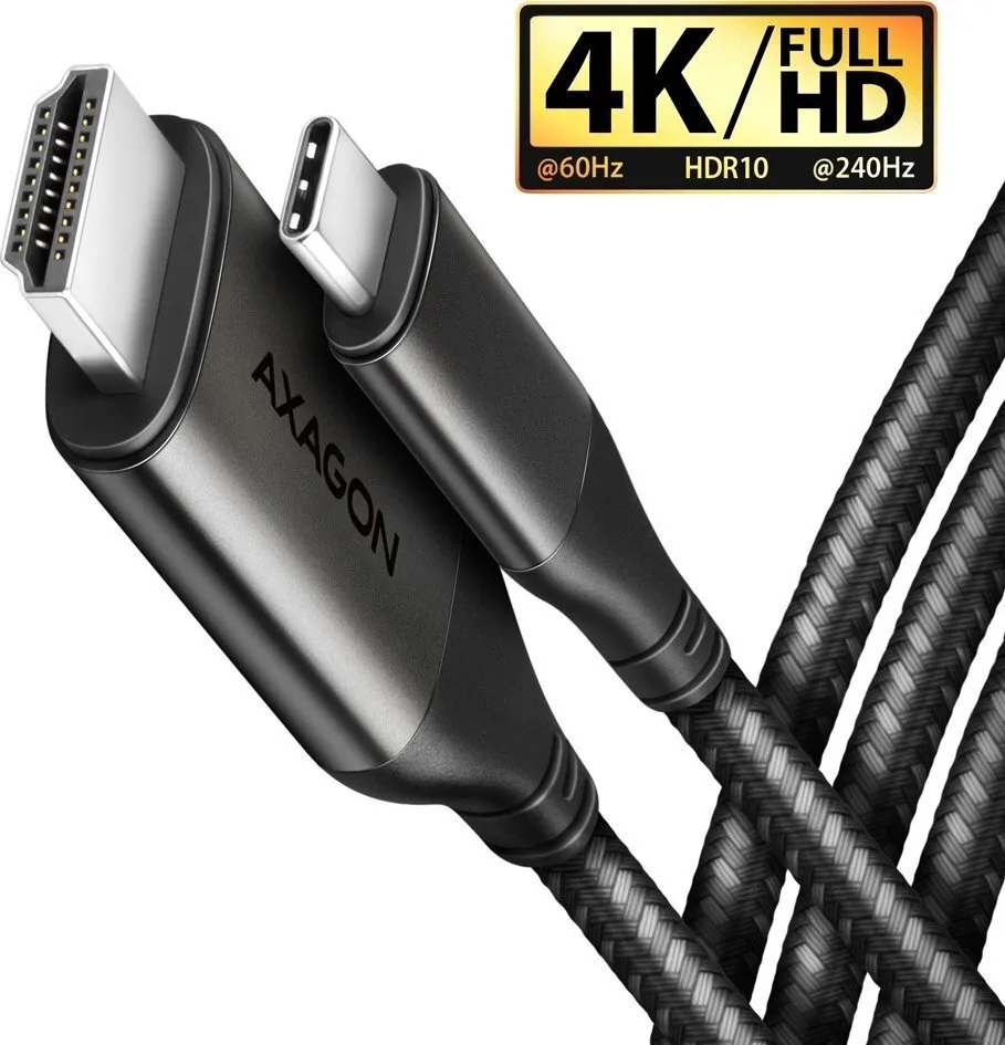 20230801181630_axagon_hdmi_2_0_cable_hdmi_male_hdmi_male_1_8m_asimi_rvc_hi2mc Axagon HDMI 2.0 Cable HDMI male - HDMI male 1.8m Ασημί (RVC-HI2MC) - Image 1
