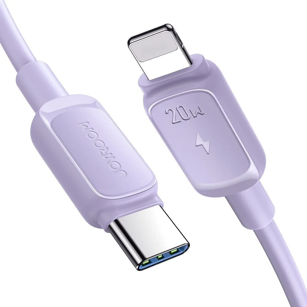Joyroom S-CL020A14 USB-C to Lightning Cable Μωβ 1.2m - Image 1