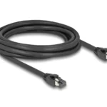 DeLock S/FTP Cat.8.1 Καλώδιο Δικτύου Ethernet 3m Μαύρο 1τμχ 80235