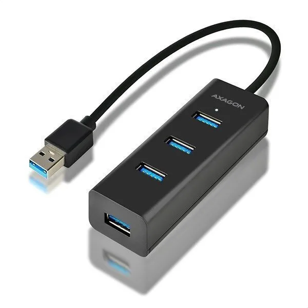 20230818120410_axagon_usb_3_0_hub_4_thyron_me_syndesi_usb_a_thyra_fortisis_hue_s2b Axagon USB 3.0 Hub 4 Θυρών με σύνδεση USB-A & Θύρα Φόρτισης (HUE-S2B) - Image 1