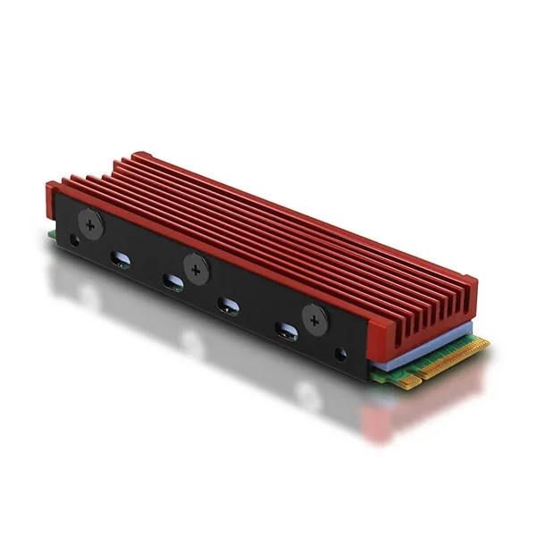 Axagon Passive Cooler Για M.2 Ssd, 80mm Ssd, Alu Body, Silicone Thermal Pads Clr-m2 - Image 1