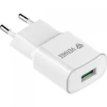Yenkee Φορτιστής Χωρίς Καλώδιο με Θύρα USB-A 18W Quick Charge 3.0 Λευκός (YAC 2023WH)