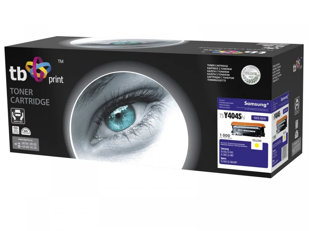 20230920120132_tb_print_symvato_toner_gia_laser_ektypoti_samsung_1000_selidon_kitrino_ts_y404sn TB Print Συμβατό Toner για Laser Εκτυπωτή Samsung 1000 Σελίδων Κίτρινο (TS-Y404SN) - Image 1