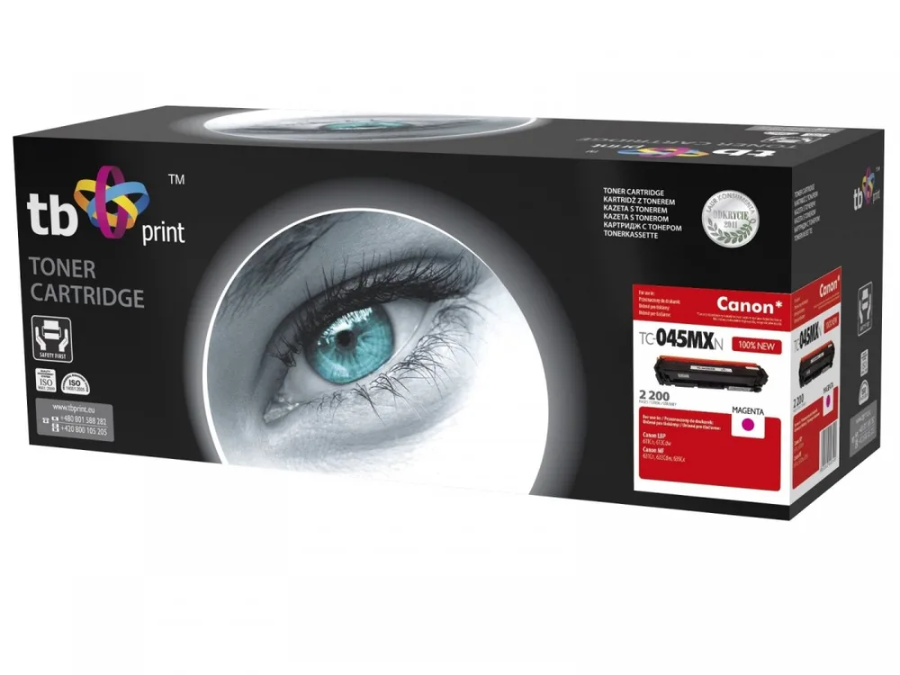 20230920120135_tb_print_symvato_toner_gia_laser_ektypoti_canon_2200_selidon_matzenta_tc_045mxn TB Print Συμβατό Toner για Laser Εκτυπωτή Canon 2200 Σελίδων Ματζέντα (TC-045MXN) - Image 1