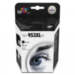 TB Print Συμβατό Μελάνι Εκτυπωτή InkJet HP 2528 Σελίδων 80ml Μαύρο TBH-953XLBR