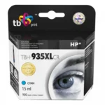 TB Print Συμβατό Μελάνι Εκτυπωτή InkJet HP 900 Σελίδων 15ml Κυανό TBH-935XLCR