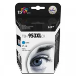 TB Print Συμβατό Μελάνι Εκτυπωτή InkJet HP 1616 Σελίδων 25ml Κυανό TBH-953XLCR