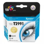TB Print Συμβατό Μελάνι Εκτυπωτή InkJet Epson 550 Σελίδων 16ml Μαύρο 1τμχ TBE-T2991
