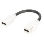 Digitus Μετατροπέας HDMI female σε HDMI female Λευκό 1τμχ DN-93403