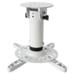 Techly Βάση Projector Οροφής ICA-PM-200WH ICA-PM 200WH με Μέγιστο Φορτίο 15kg Λευκή
