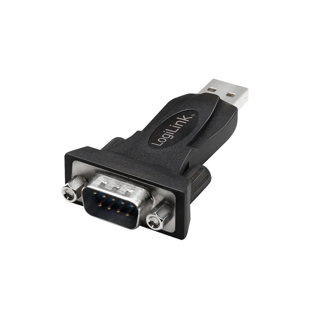 20231005132923_logilink_metatropeas_serial_male_se_usb_a_male_au0002f LogiLink Μετατροπέας Serial male σε USB-A male 1τμχ AU0002F - Image 1