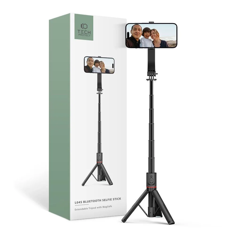 20231006163037_tech_protect_selfie_stick_me_mayro Tech-Protect L04S Selfie Stick με Μαύρο - Image 1