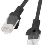 Lanberg U/UTP Cat.5e Καλώδιο Δικτύου Ethernet 1.5m Μαύρο 10τμχ PCU5-20CC-0150-BK