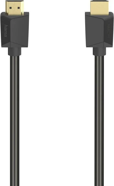 20231010163607_hama_hdmi_2_1_cable_hdmi_male_hdmi_male_3m_mayro_00205243 HAMA HDMI 2.1 Cable HDMI male - HDMI male 3m Μαύρο 00205243 - Image 1
