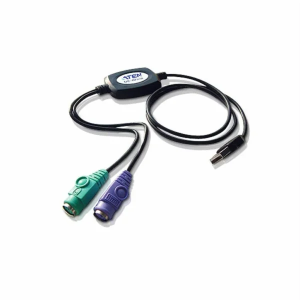 Aten Καλώδιο USB-A σε PS/2 male 0.9m