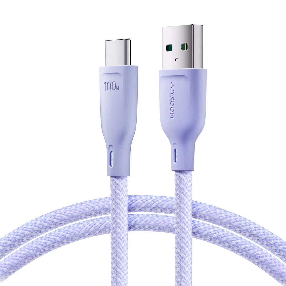 20231019131648_joyroom_multi_color_series_sa34_ac6_usb_2_0_cable_usb_c_male_usb_a_100w_mov_1m Joyroom Multi-color Series Sa34-ac6 USB 2.0 Cable USB-C male - USB-A 100W Μωβ 1m - Image 1