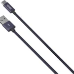 Yenkee Braided USB 2.0 Cable USB-C male - USB-A Μπλε 1m YCU 301 BE