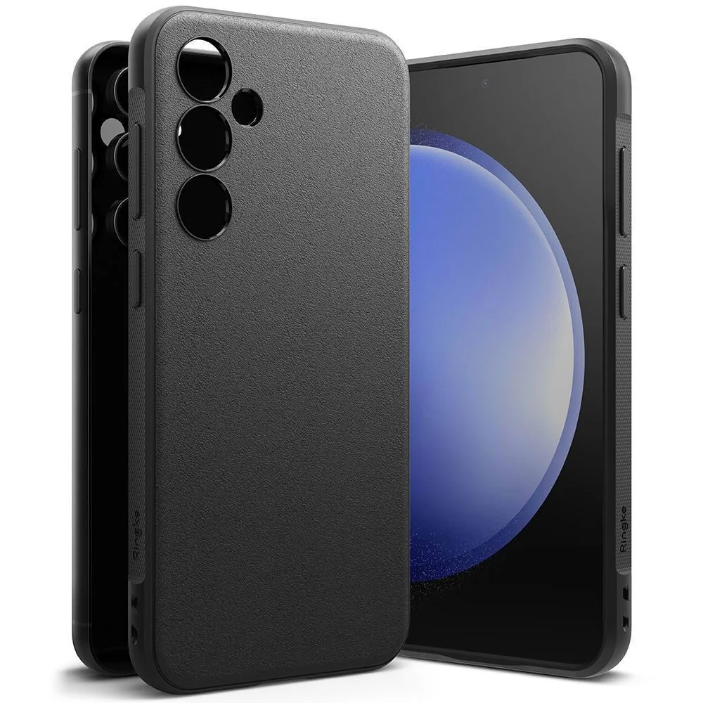 Ringke Onyx Back Cover Σιλικόνης 2mm με Λουράκι Μαύρο (Galaxy S23 FE) - Image 1