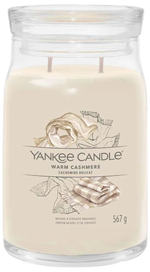 Yankee Candle Αρωματικό Κερί Signature σε Βάζο με Άρωμα Warm Cashmere 567gr 1701379 - Image 1