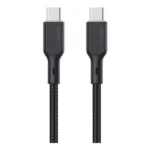 Aukey USB 2.0 Cable USB-C male - USB-C 100W Μαύρο 1.8m (AKAUKKUCBKCC102)