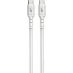 Tb Energy USB 2.0 Cable USB-C male - USB-C 100W Λευκό 1m AKTBXKUCC2SI10W