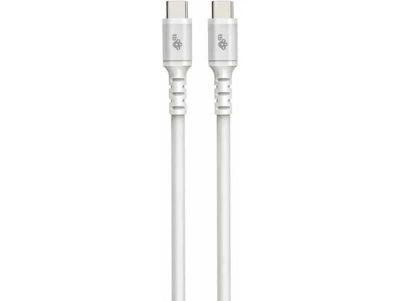 20231108150756_b99438d7 Tb Energy USB 2.0 Cable USB-C male - USB-C 100W Λευκό 1m AKTBXKUCC2SI10W - Image 1