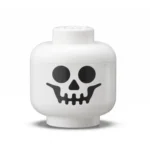 LEGO Παιδικό Κουτί Αποθήκευσης από Πλαστικό Mini Skeleton Λευκό 10.2x12x10.2cm 40330803