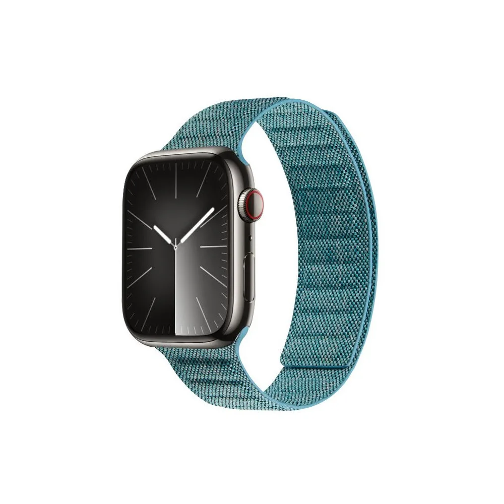 20231120164638_crong_se_chroma_gia_to_huawei_watch_4 Crong Λουράκι Υφασμάτινο Τιρκουάζ (Apple Watch 38/40/41/42mm) - Image 1