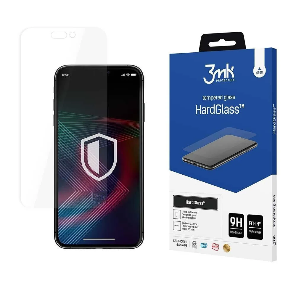 20231122160743_3mk_hardglass_series_tempered_glass_iphone_14_pro_max 3MK Hardglass Series Tempered Glass (iPhone 14 Pro Max) - Image 1