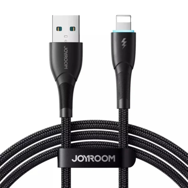 Joyroom Braided USB-A to Lightning Cable Μαύρο 1m (SA32-AL3)
