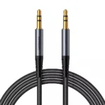 Joyroom Καλώδιο 3.5mm male - 3.5mm male Μαύρο 1.2m (SY-A08)