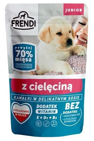 20231228100532_frendi_lichoudia_skylou_100gr_350975 Frendi Λιχουδιά για Κουτάβια με Μοσχάρι 100gr 350975 - Image 1
