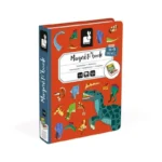 Janod Παιχνίδι Κατασκευών Dinosaurs Magneti'book για Παιδιά 3+ Ετών J02590