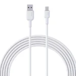 Aukey CB-NAC1 USB 2.0 Cable USB-C male - USB-A Λευκό 1m