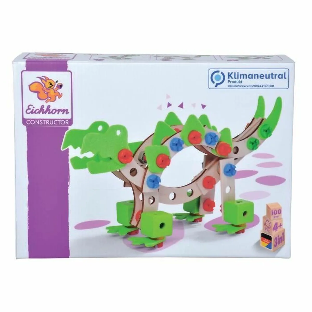20240118114447_eichhorn_paichnidi_kataskeyon_xylino_dinosaur_gia_paidia_4_eton_s7195346 Eichhorn Παιχνίδι Κατασκευών Ξύλινo Dinosaur για Παιδιά 4+ Ετών S7195346 - Image 1