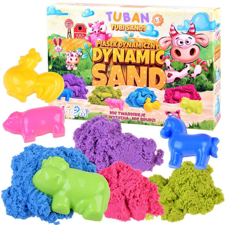 20240119102325_paichnidi_kataskeyon_me_ammo_farm_animals_gia_paidia_3_eton_za4179 Tuban Παιχνίδι Κατασκευών με Άμμο Farm Animals για Παιδιά 3+ Ετών ZA4179 - Image 1