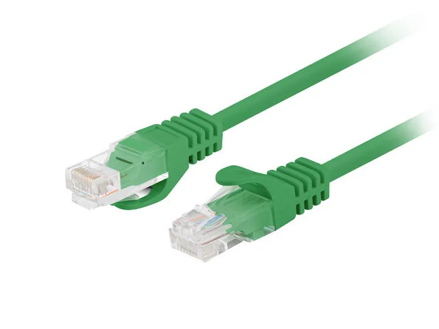 Lanberg U/UTP Cat.5e Καλώδιο Δικτύου Ethernet 3m Πράσινο 1τμχ PCU5-20CC-0300-G - Image 1
