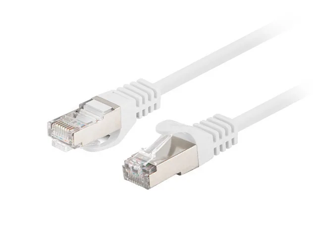 Lanberg U/UTP Cat.6 Καλώδιο Δικτύου Ethernet 0.5m Λευκό 1τμχ PCF6-20CC-0050-W - Image 1