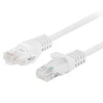 Lanberg U/UTP Cat.6 Καλώδιο Δικτύου Ethernet 0.5m Λευκό 1τμχ PCU6-20CC-0050-W