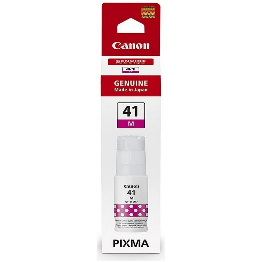 20240201154521_canon_melani_ektypoti_inkjet_matzenta_4544c001 Canon GI-41 Γνήσιο Μελάνι Εκτυπωτή InkJet Ματζέντα (4544C001) - Image 1